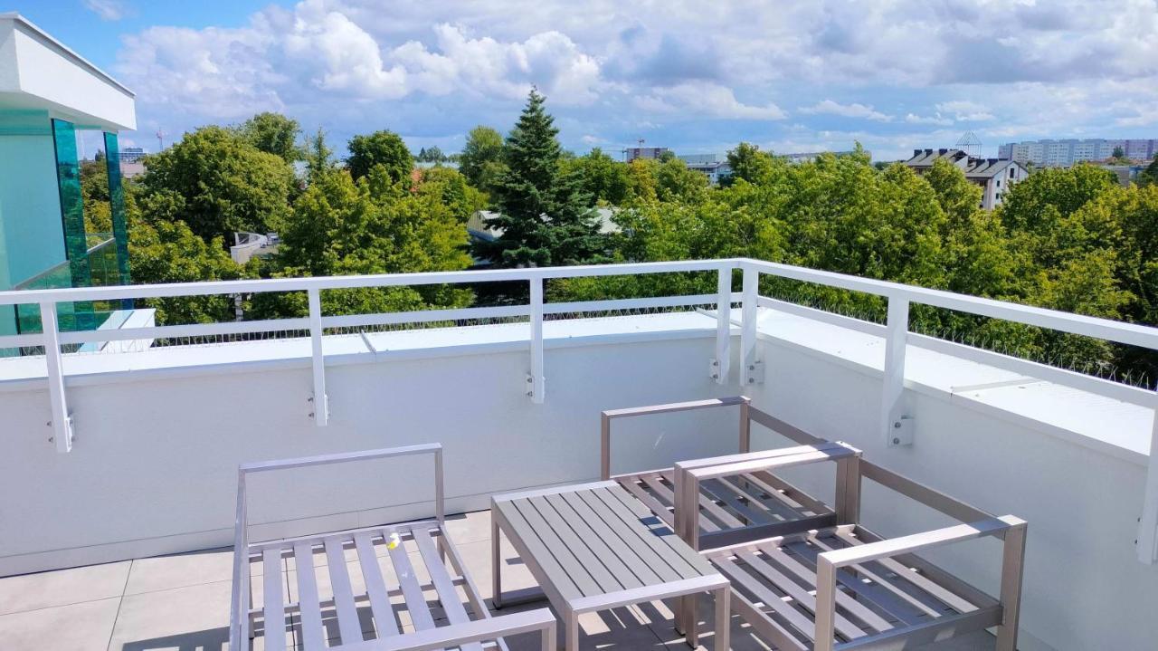 Cicha Przystan Apartamenty Whiteblue Sauna&Fitness&Parking Kolberg Exterior foto